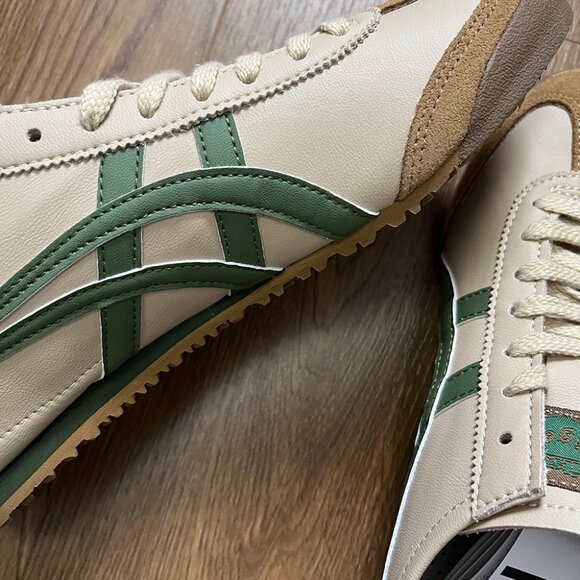 Onitsuka Tiger by Asics Beige and Olive Sneakers - Picture 3 of 6